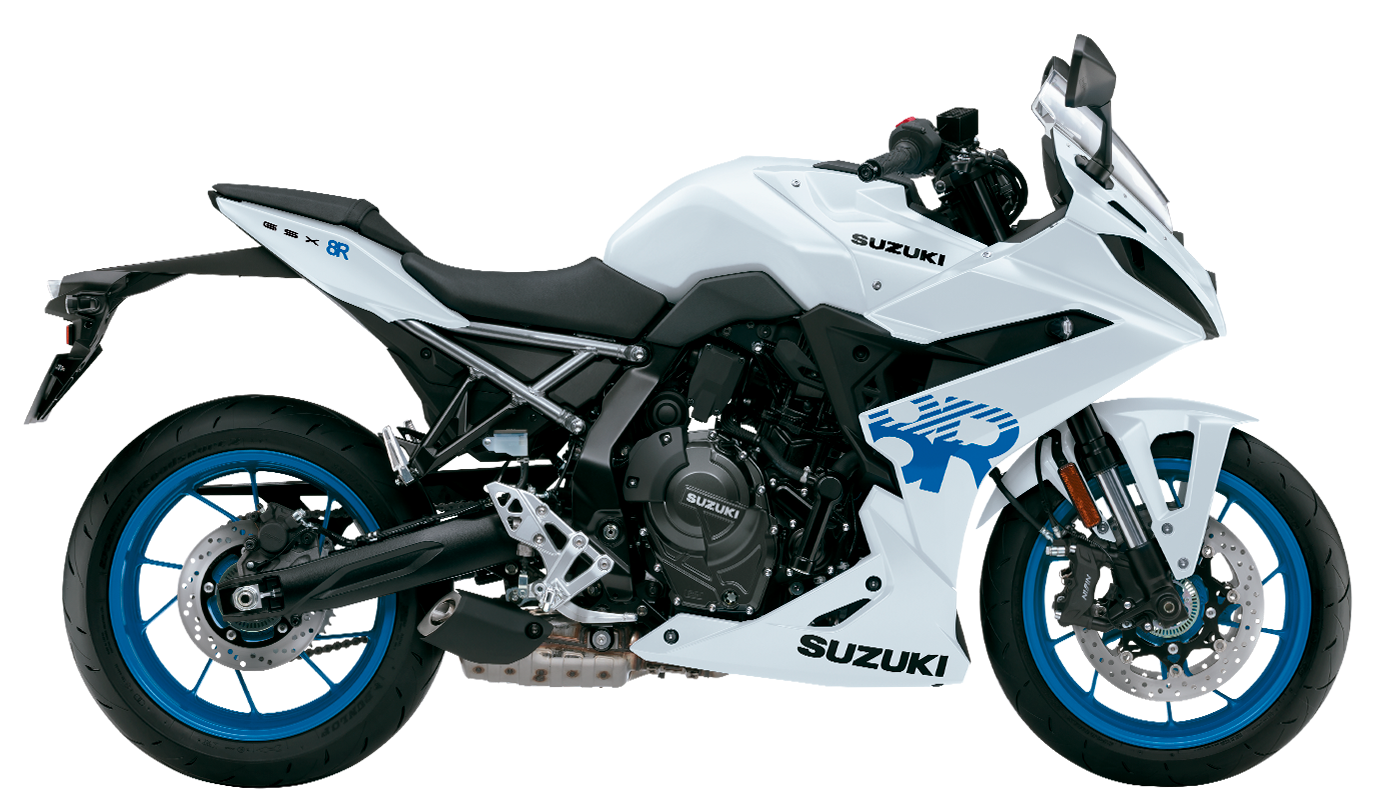 GSX-8R Blanca