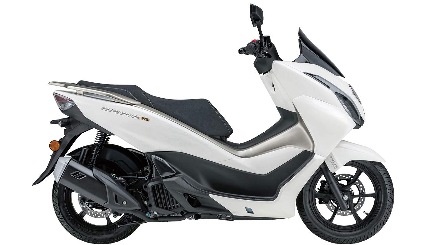 Burgman 15 Blanca